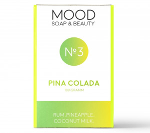 452798 Органическое мыло № 3 "Pina Colada", 100 г Mood