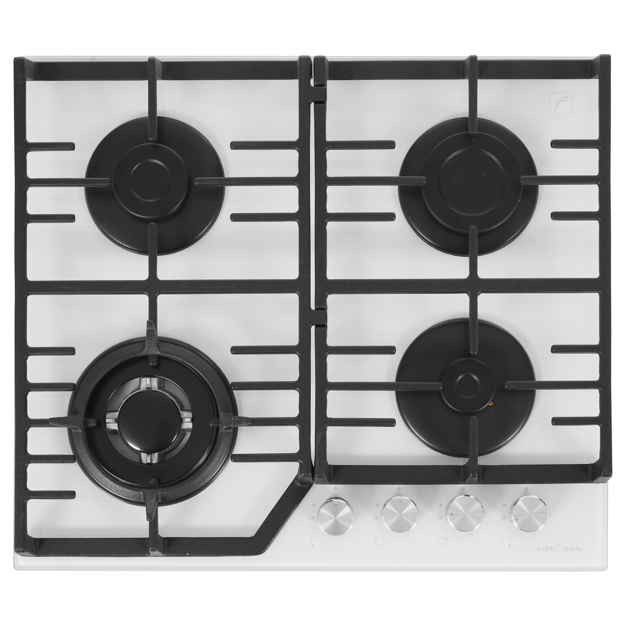5351013 Газовая варочная поверхность KRONA ARDENTE 60 WH KRONA1 STDN-0022559
