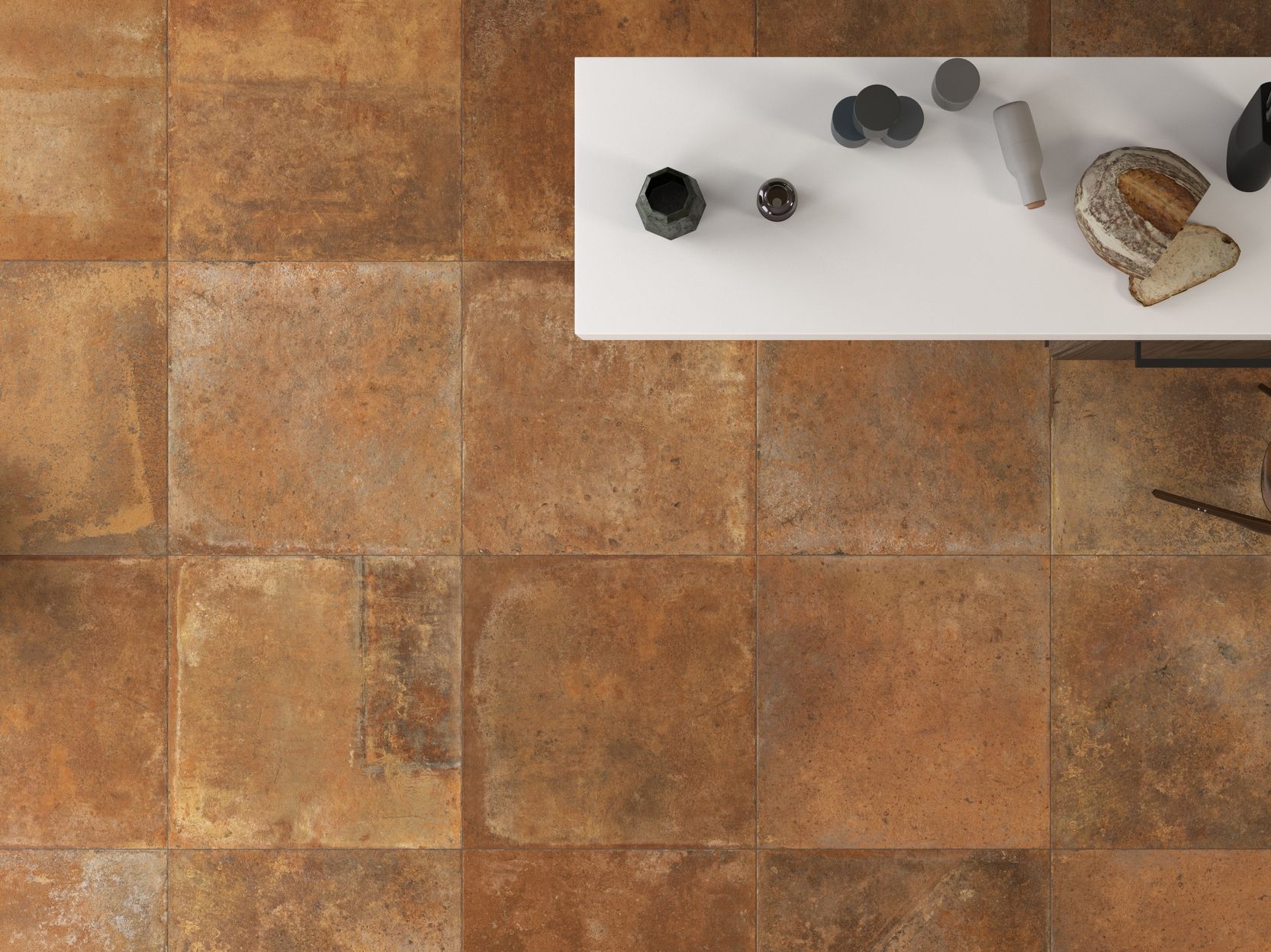 Напольное / напольное покрытие из керамогранита с эффектом терракоты для помещений CERAMICA DEL CONCA VIGNONI ARCH-00037563