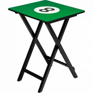 Приставной столик складной зеленый с черными ножками 40 см Еight KARE ЕIGHT 322886 Зеленый