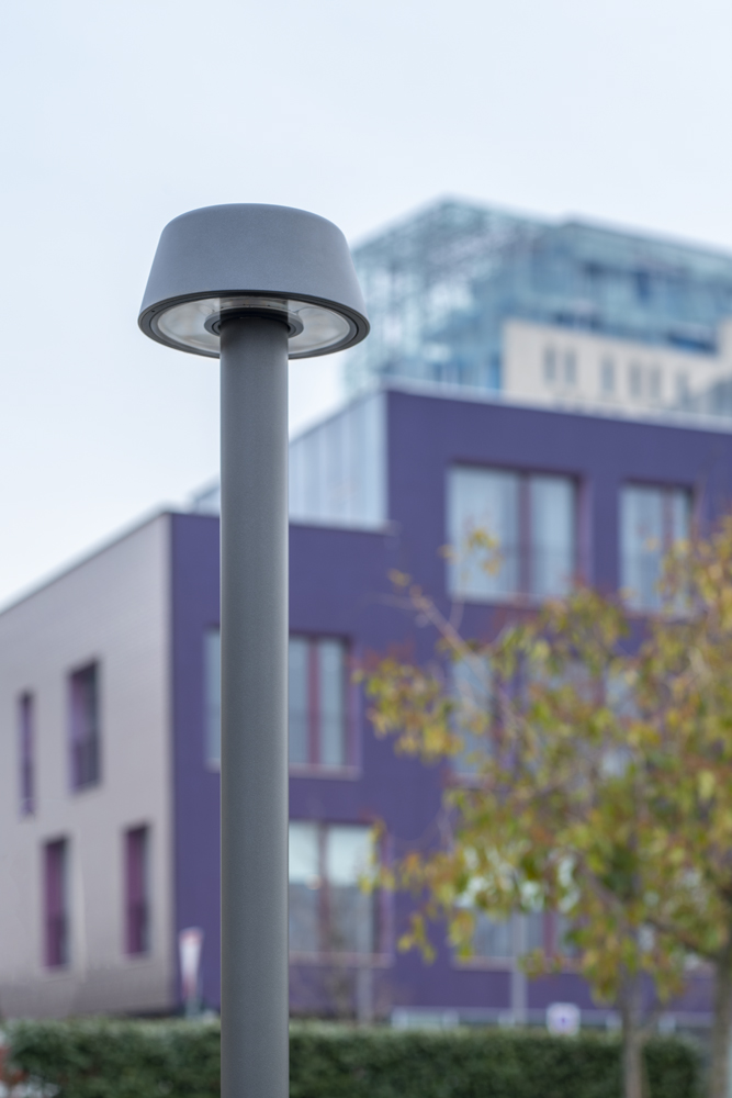 2000119 Уличное освещение  Platek FONT su palo  FONT - 4 LED 3000K 180° Street optic  - Вид №5