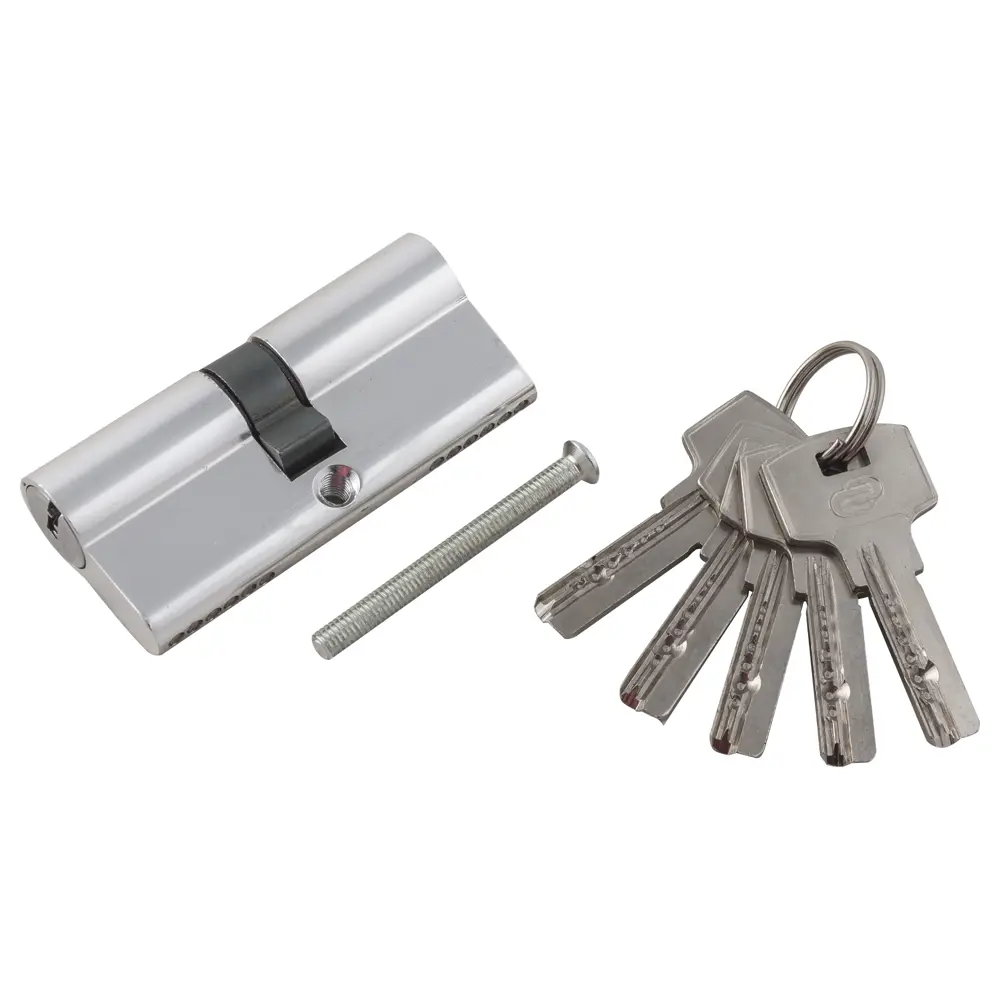 Цилиндр Standers ключ/ключ 35х35 хром, TT-CAB805 STLM-2032464 - Вид №1