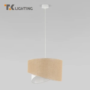 Светильник подвесной Tk lighting a066426 1 лампа 2 м² цвет белый,бежевый