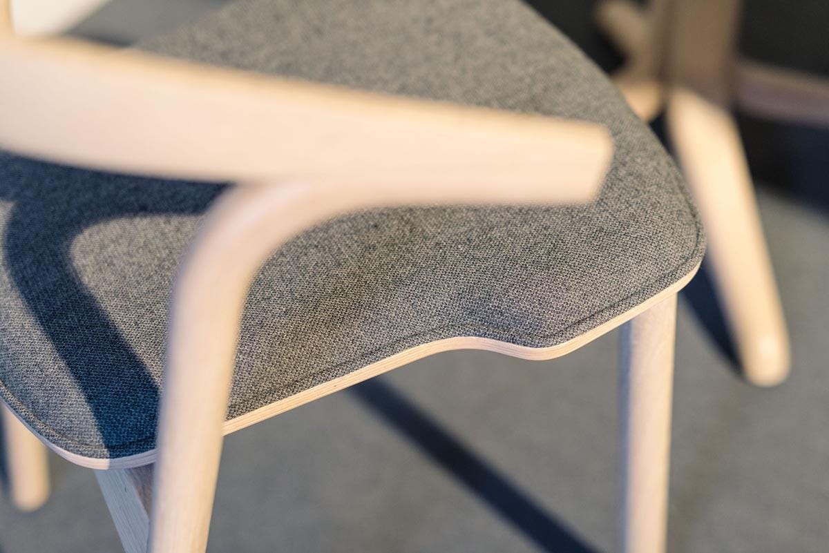 Дубовый стул с мягким сиденьем ALKI MAKIL ARCH-00070367 - Вид №4