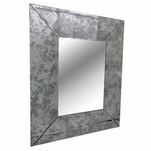 Зеркало прямоугольное настенное серое Wide Antique PUSHA ДИЗАЙНЕРСКИЕ 062572 Серый