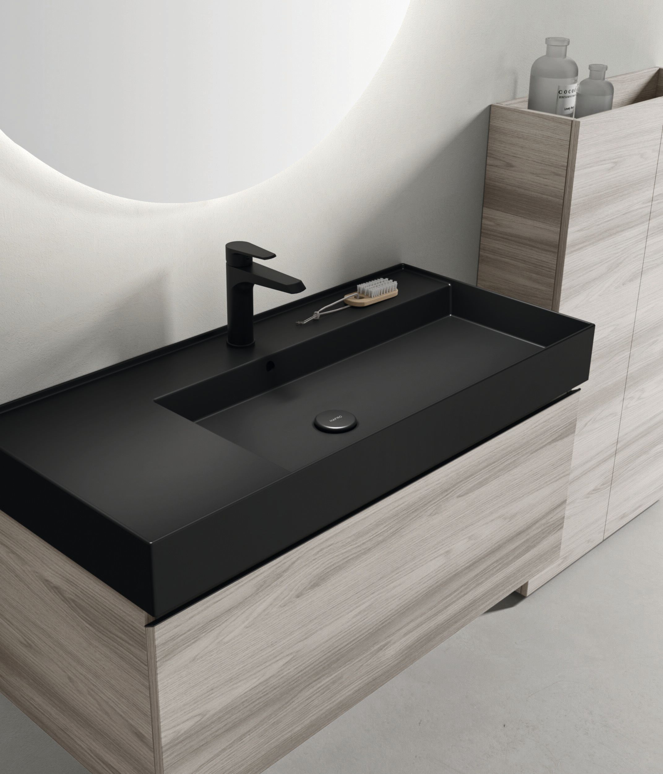 Подвесной туалетный столик с зеркалом Gruppo Geromin Lira Plus ARCH-00115824 - Вид №1