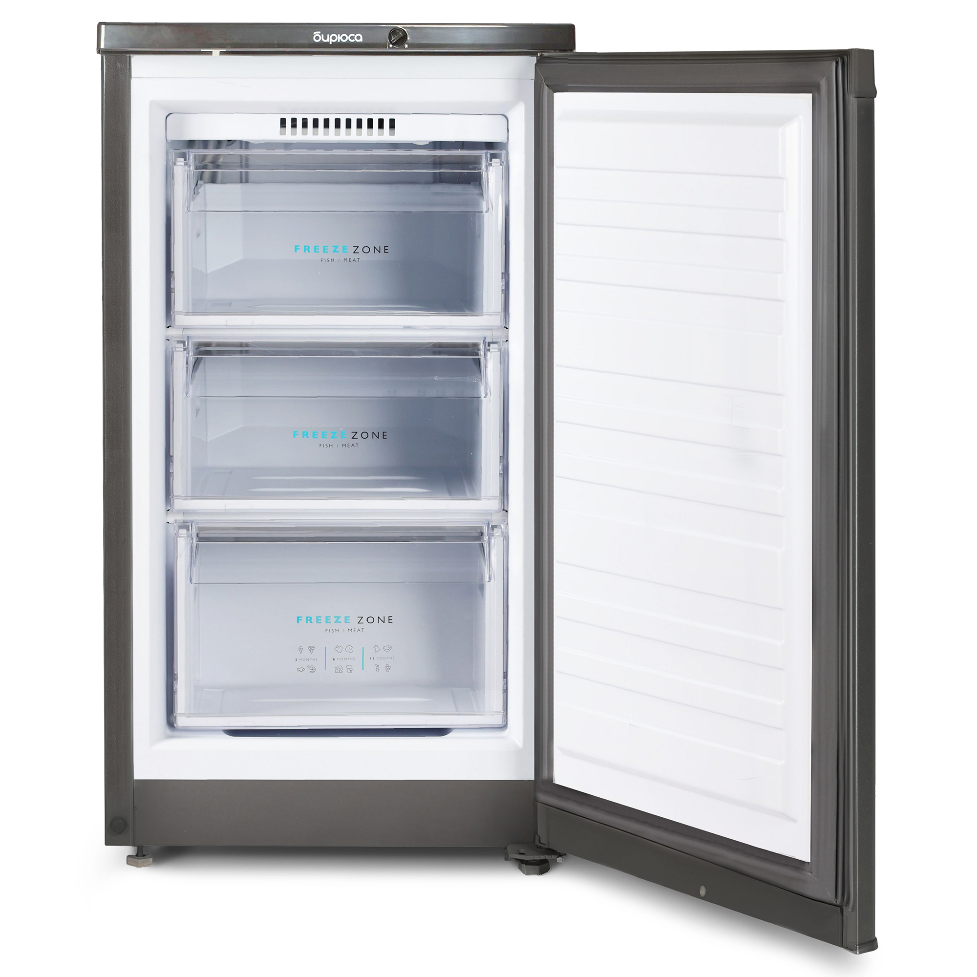 9283688 Морозильный шкаф  Бирюса W412 черный STDN-0136800 - Вид №3