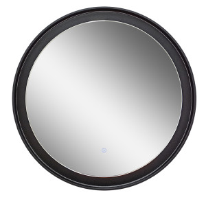 90670496 Зеркало для ванной ЗЛП623 с подсветкой 60х60см Planet Black STLM-0331531 CALYPSO