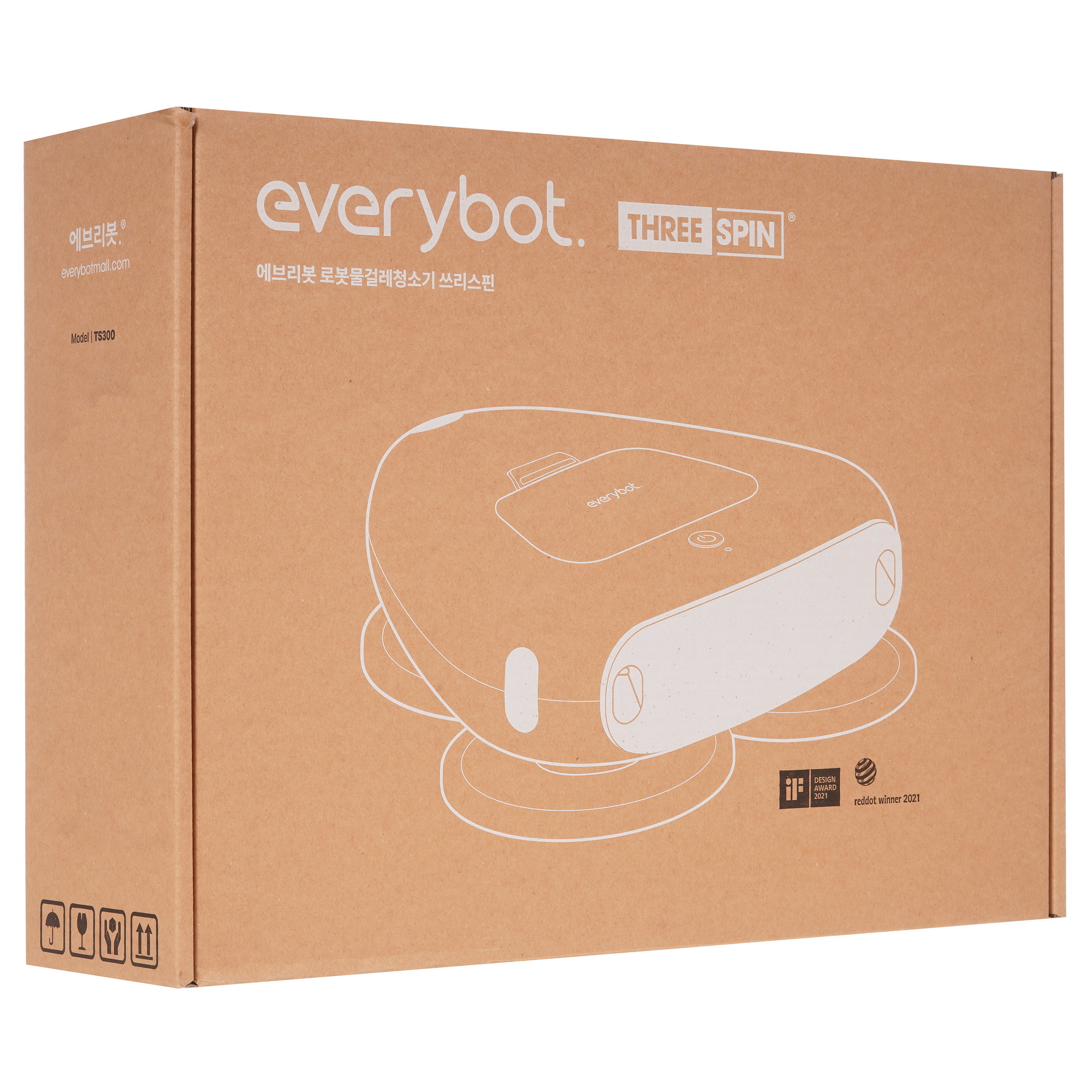 9956828 Робот-полотер Everybot Three Spin белый STDN-0095536 - Вид №11