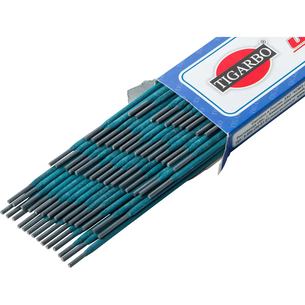 Электроды сталь Tigarbo МР-3С 2.5 мм, 1 кг STLM-2032199