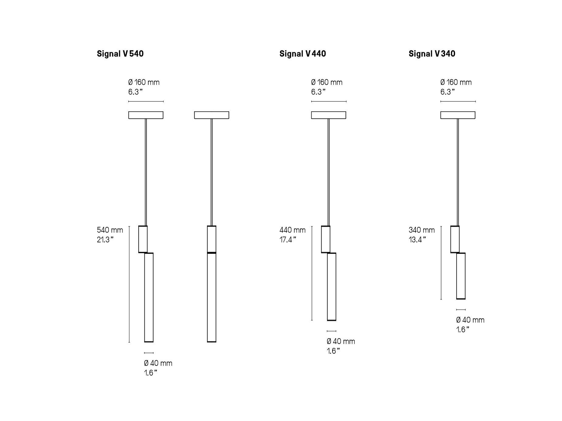 Латунный светодиодный подвесной светильник CVL Luminaires Signal ARCH-00102636 - Вид №5
