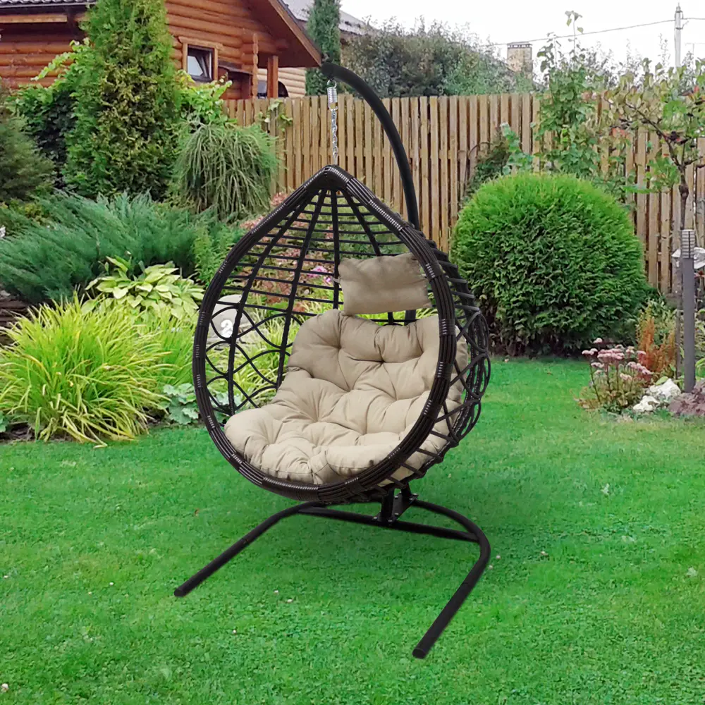 Santreyd Veil 2 — Подвесное кресло с опорой для садового отдыха 82841553 VE011 STLM-0036920 - Вид №4