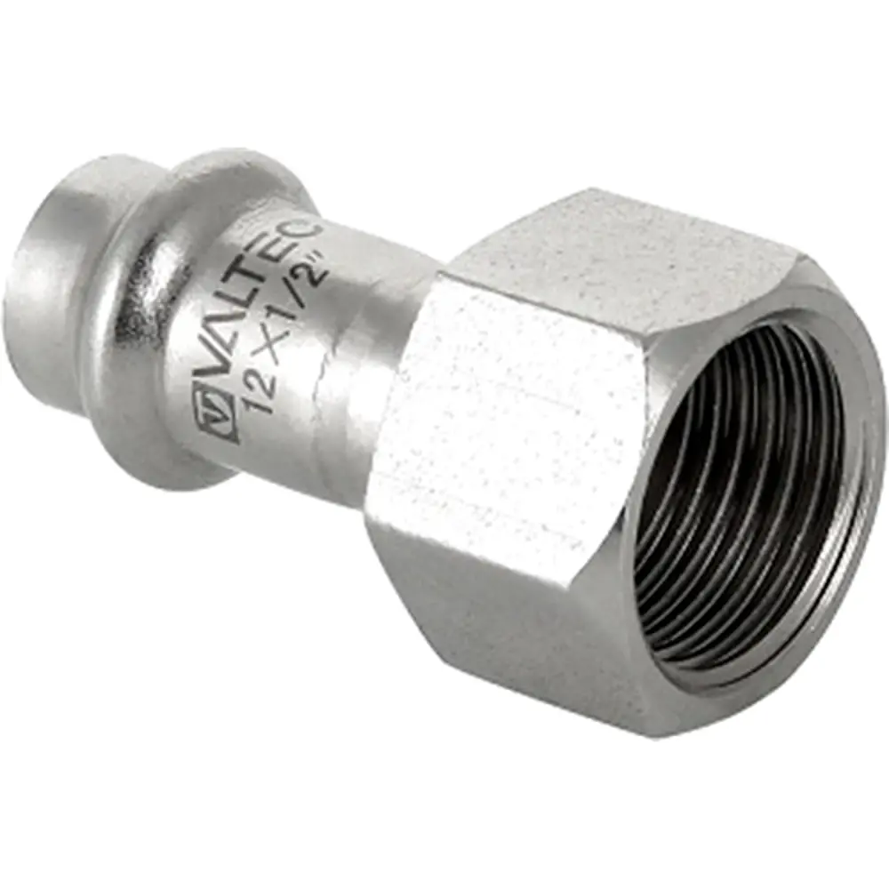 Переходник Valtec 3/4"x28 мм ВР нержавеющая сталь STLM-2046827