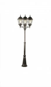 Садово-парковый светильник Arte Lamp Genova A1207PA-3BN ARTE LAMP ФОНАРЬ 268774 Черный