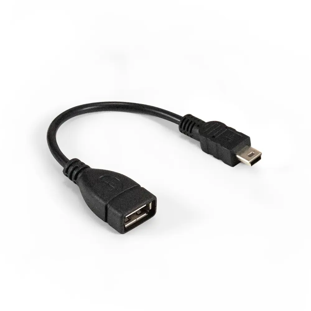 Кабель OTG USB 2.0 ExeGate EX-OTG-USB2-AFminiBM5P-0.15 0.15 м