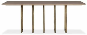 Stylish Club Прямоугольный обеденный стол из фанерованной древесины Slender Scf.sl11