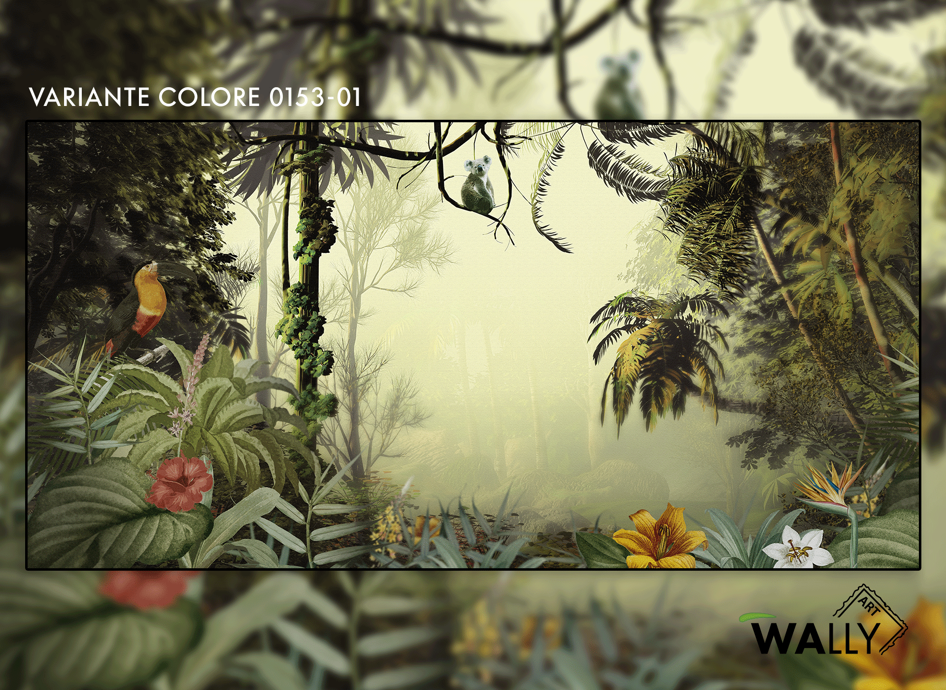 Нетканые моющиеся огнезащитные обои с пейзажами WALLYART Lacollection ARCH-00091620 - Вид №1