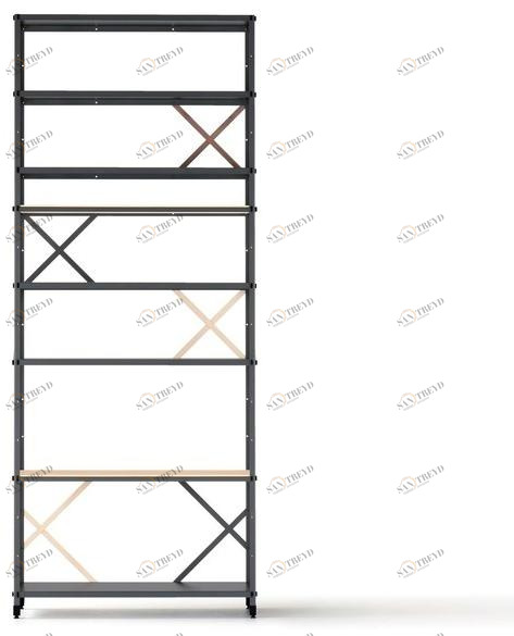 Nils Holger Moormann Двусторонняя открытая полка из стали с порошковым покрытием sun-id-1363490