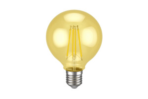 16459932 Лампа серия 360, LED, G45, шар, золото, 8вт, 230В, 2700К, E27 LLF-G95-8-230-30-E27-CLG IEK