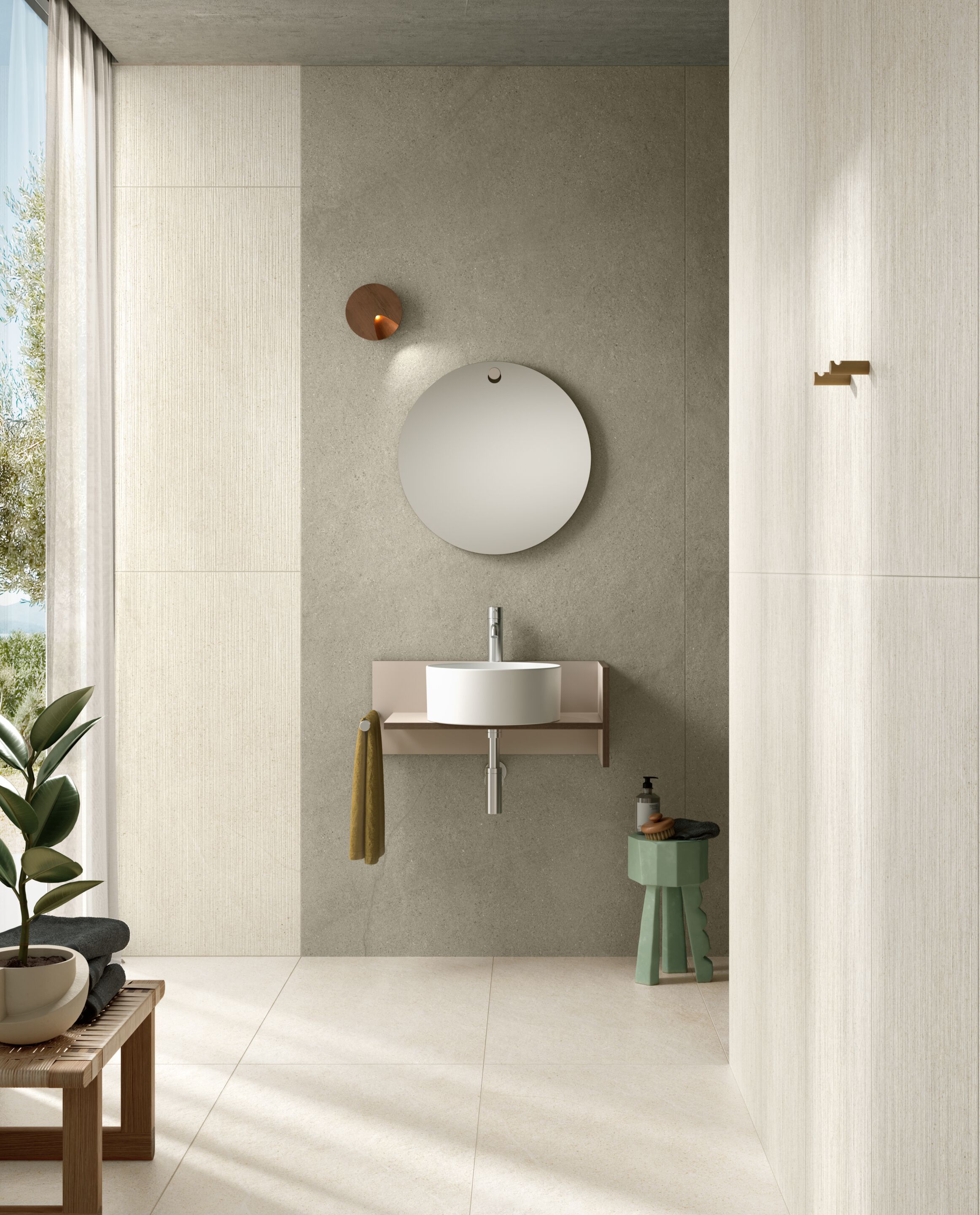 Пол / облицовка керамогранита с эффектом камня CERAMICA DEL CONCA SENSORIA ARCH-00150660 - Вид №4