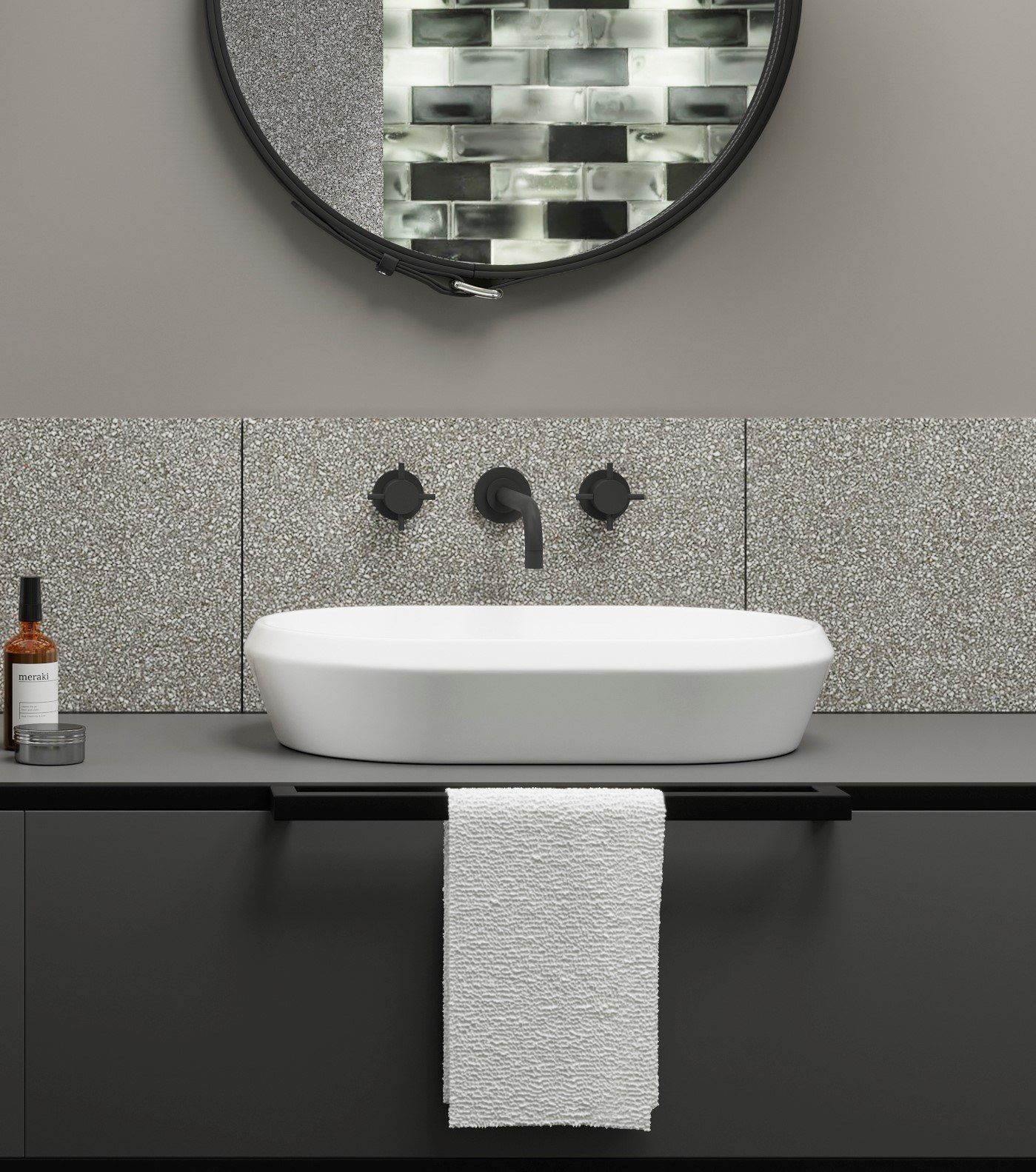 Керамическая овальная столешница GSG Ceramic Design Cruise ARCH-00062028