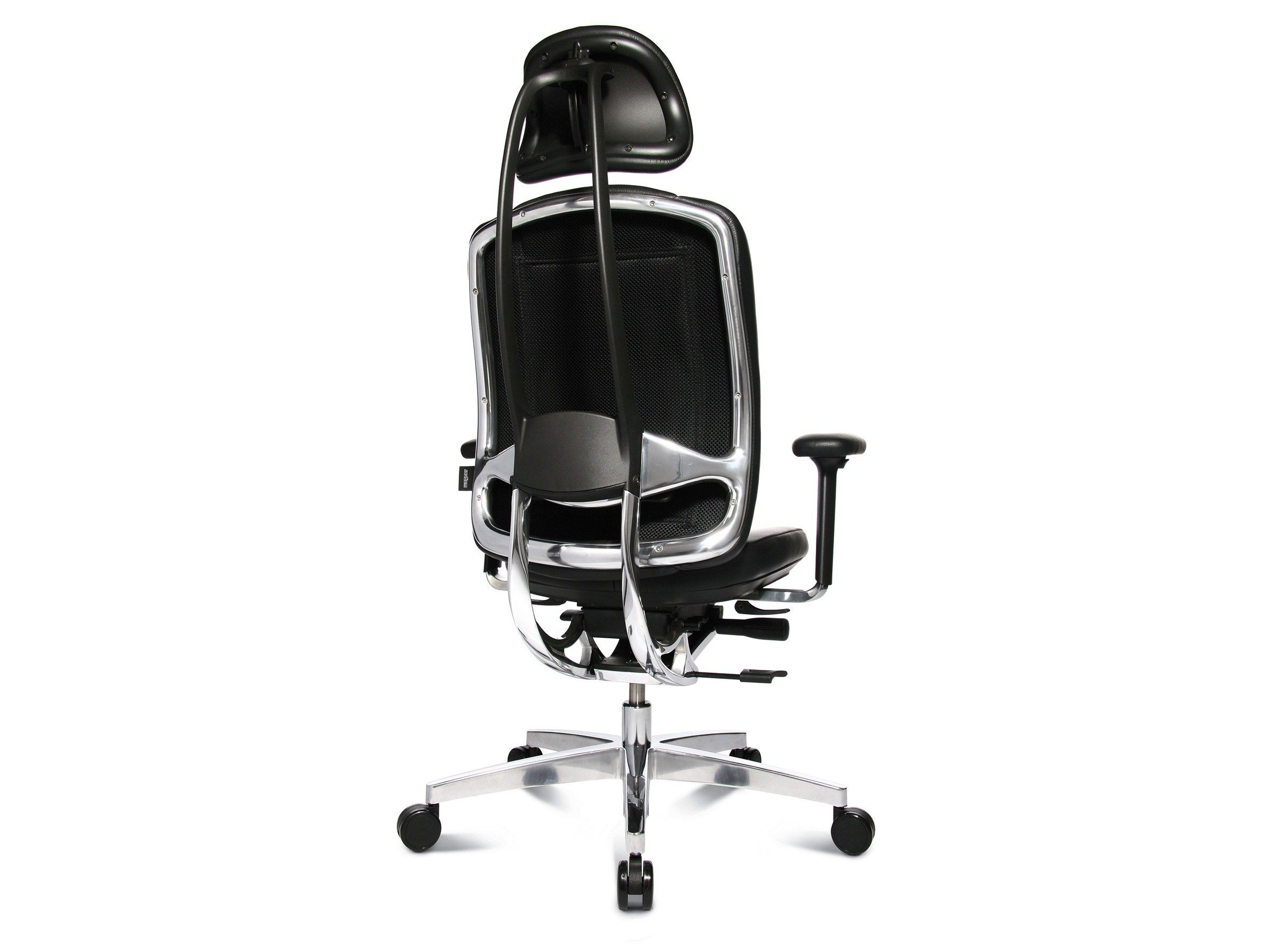 Кожаный офисный стул с 5 спицами Wagner AluMedic ARCH-00112777 - Вид №1