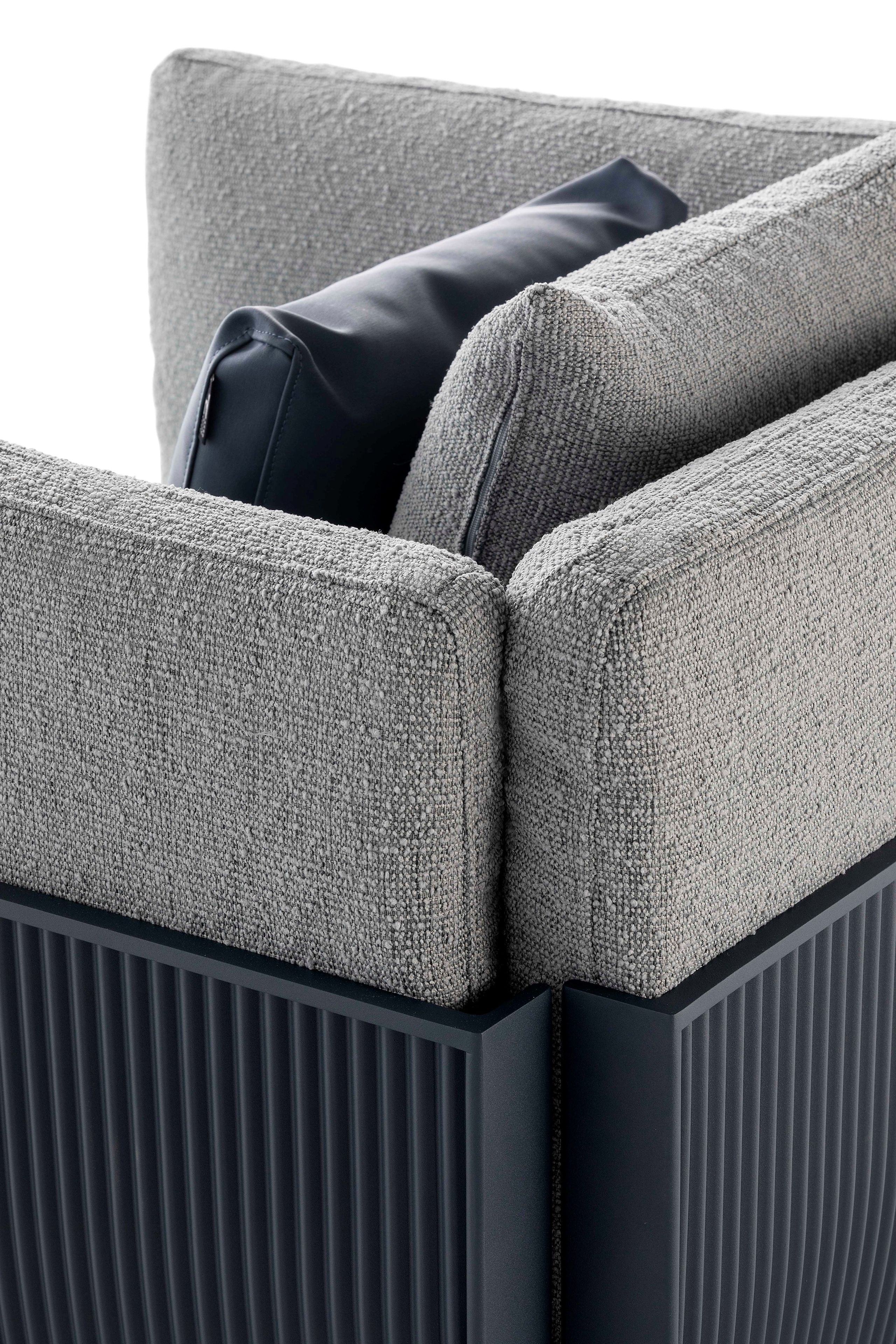 Садовый стул из ткани и алюминия с термокрытием GANDIABLASCO Onde ARCH-00136154 - Вид №12