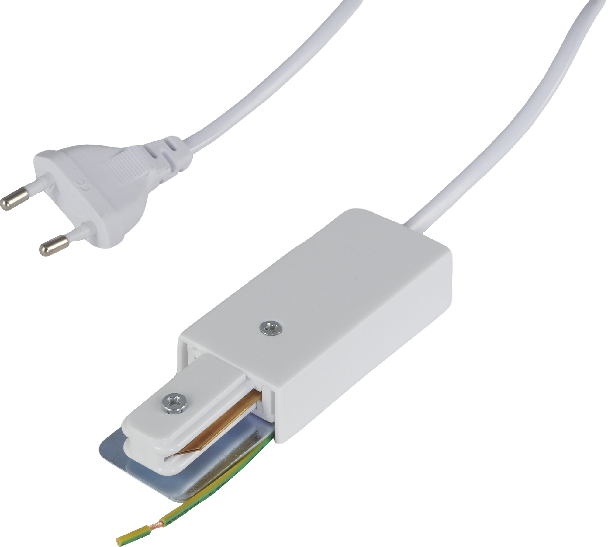 81967224 Коннектор для подключения трекового шинопровода к сети в розетку цвет белый STLM-0015978 ARTE LAMP