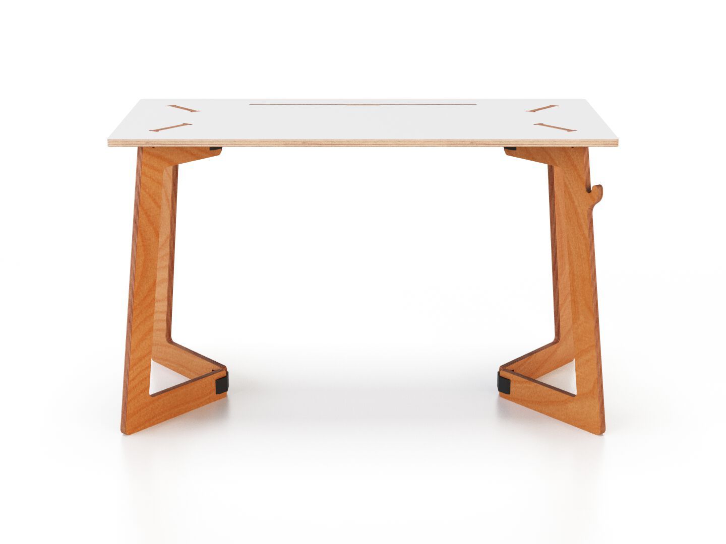 Рабочий прямоугольный стол с системой кабельных втулок Esposit Karya ARCH-00046974 - Вид №3