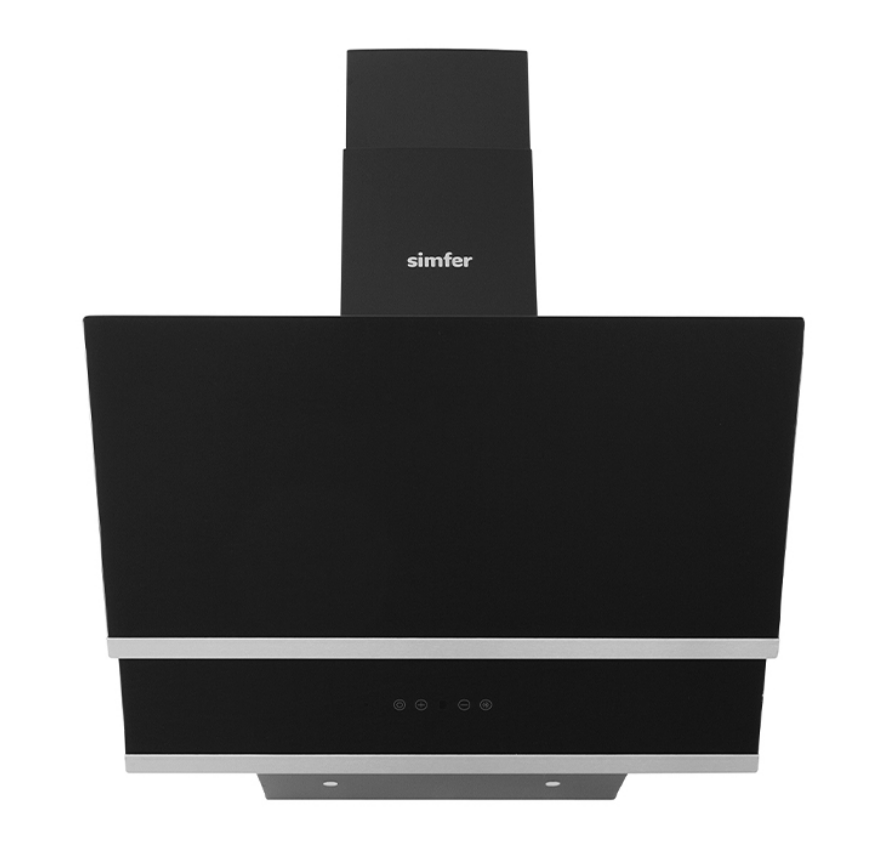 9211411 Вытяжка наклонная Simfer SM63B1 черный/серебристый, черный STDN-0061409