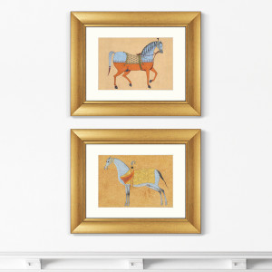 91277910 Картина «» Диптих Indian horse, 1820г. (из 2-х картин) STLM-0532566 КАРТИНЫ В КВАРТИРУ