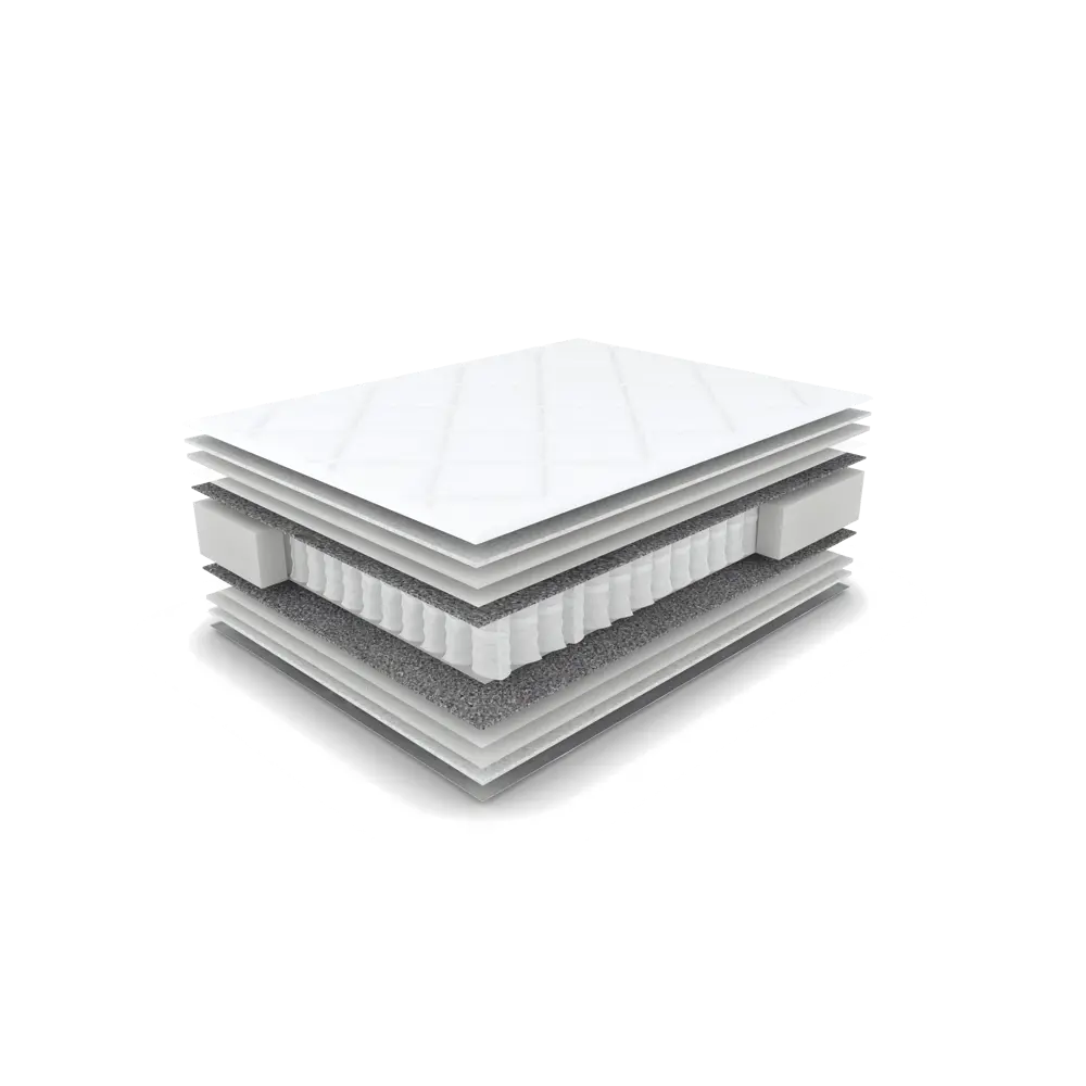 Матрас Wellspring 90x200 см пружинный блок Santreyd STLM-2095977 - Вид №1