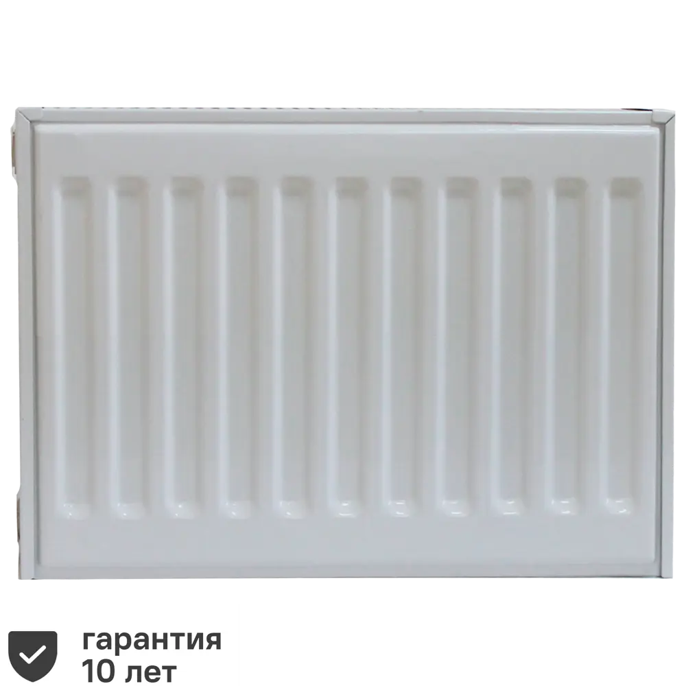 Радиатор Тепломир панельный 22 300x500 мм боковое подключение сталь цвет белый STLM-2010789