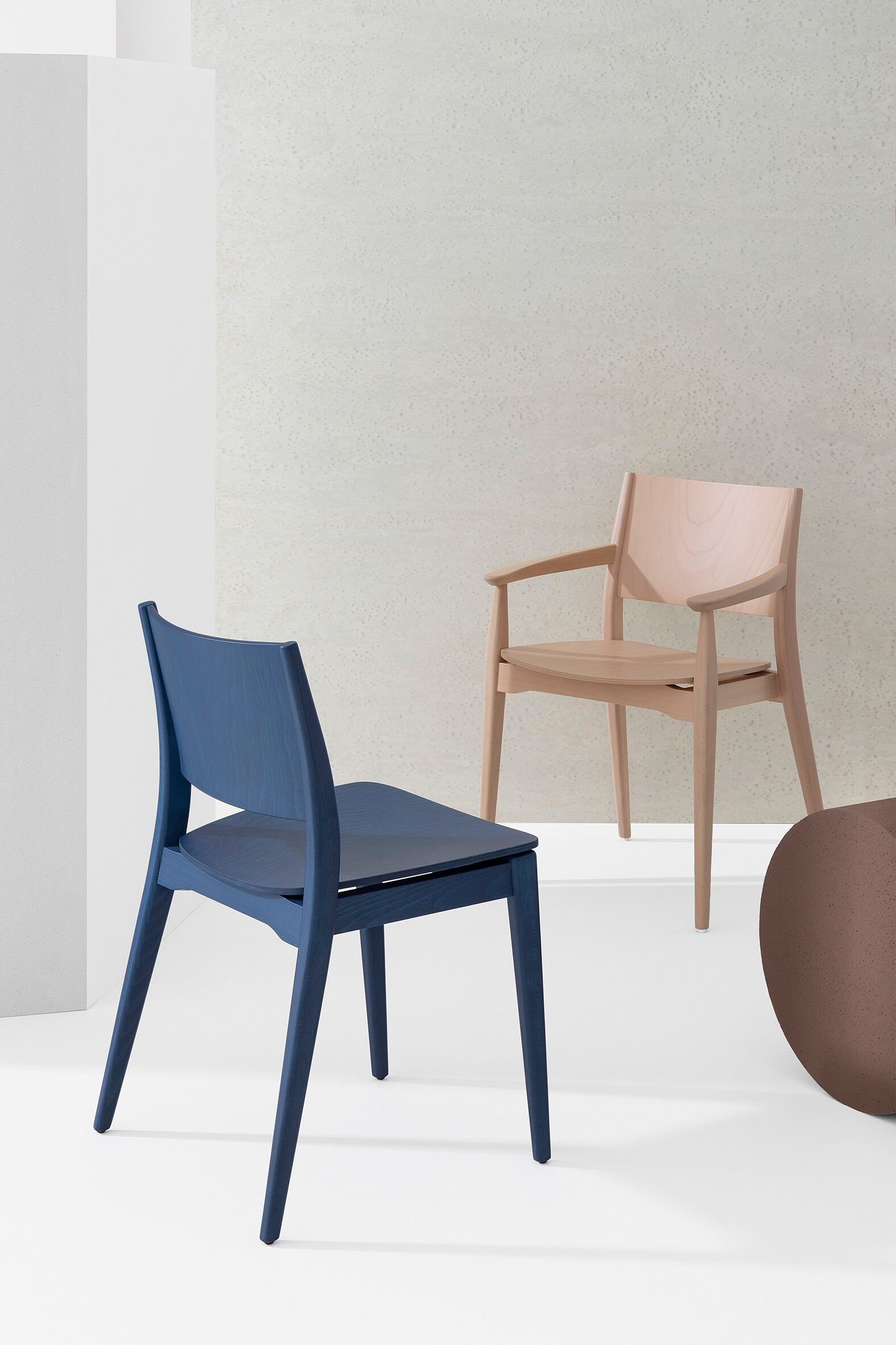 Штабелируемый стул из бука Billiani Blazer ARCH-00075355 - Вид №3