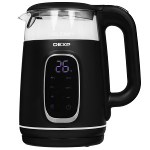 9208050 Электрочайник DEXP DK-2200D черный