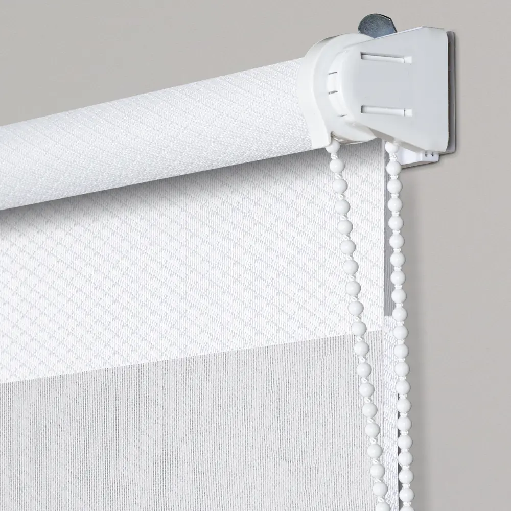 Штора рулонная день-ночь Сиберия 80x160 см белая MIAMOZA Промо 2025 STLM-2164942 - Вид №2