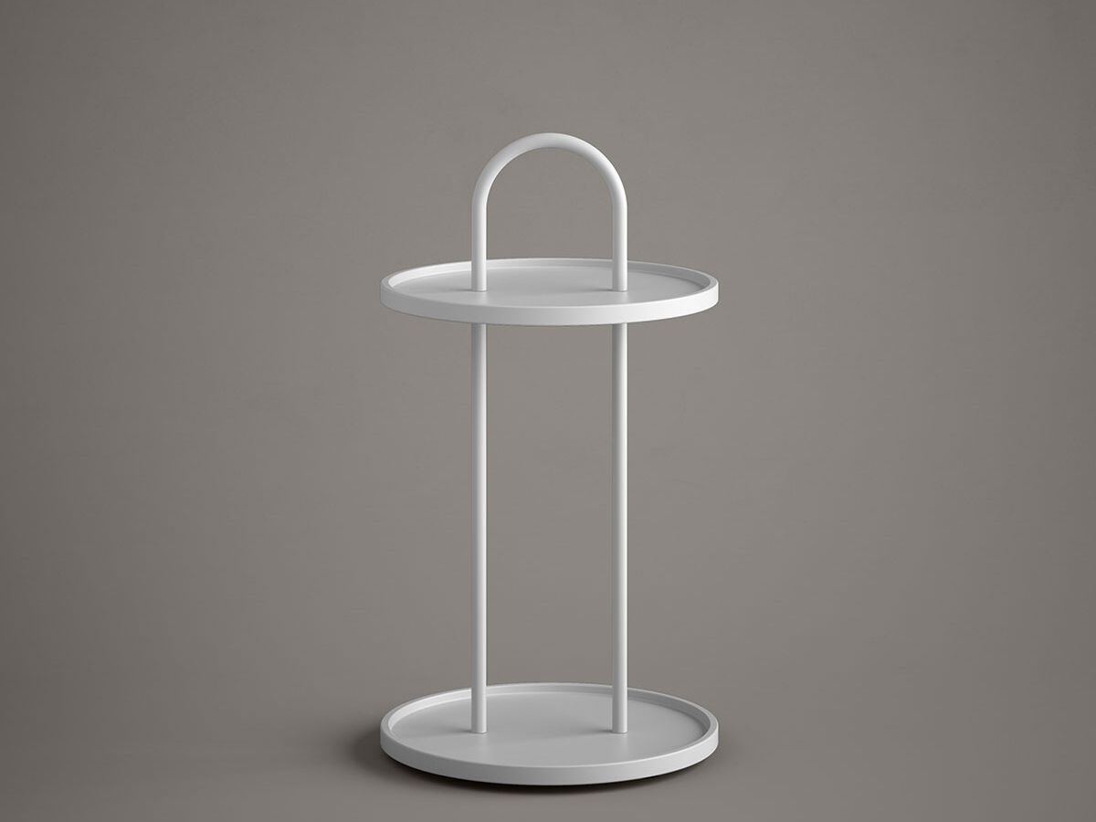 Высокий круглый деревянный журнальный столик Inbani NORM ARCH-00151541 - Вид №16