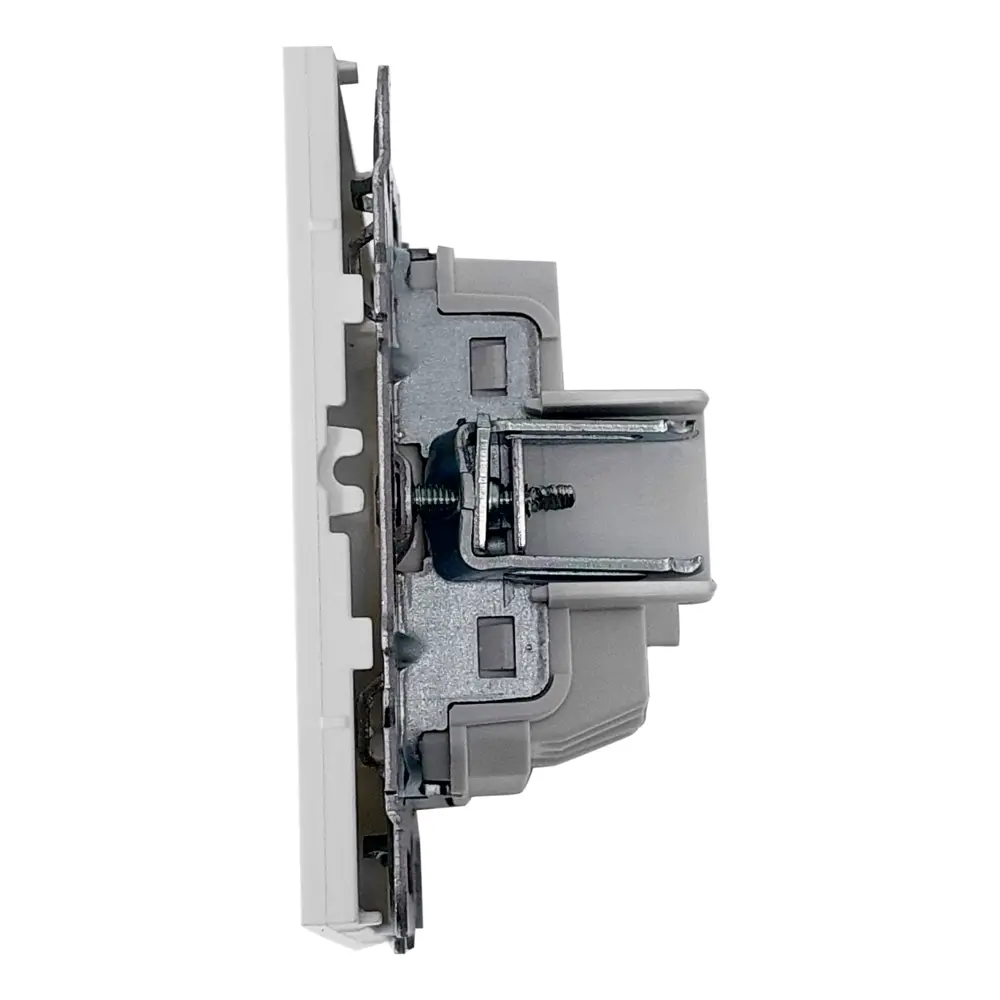 Розетка встраиваемая Mirkl Grace белая без заземления 89393852 STLM-1521071 - Вид №2