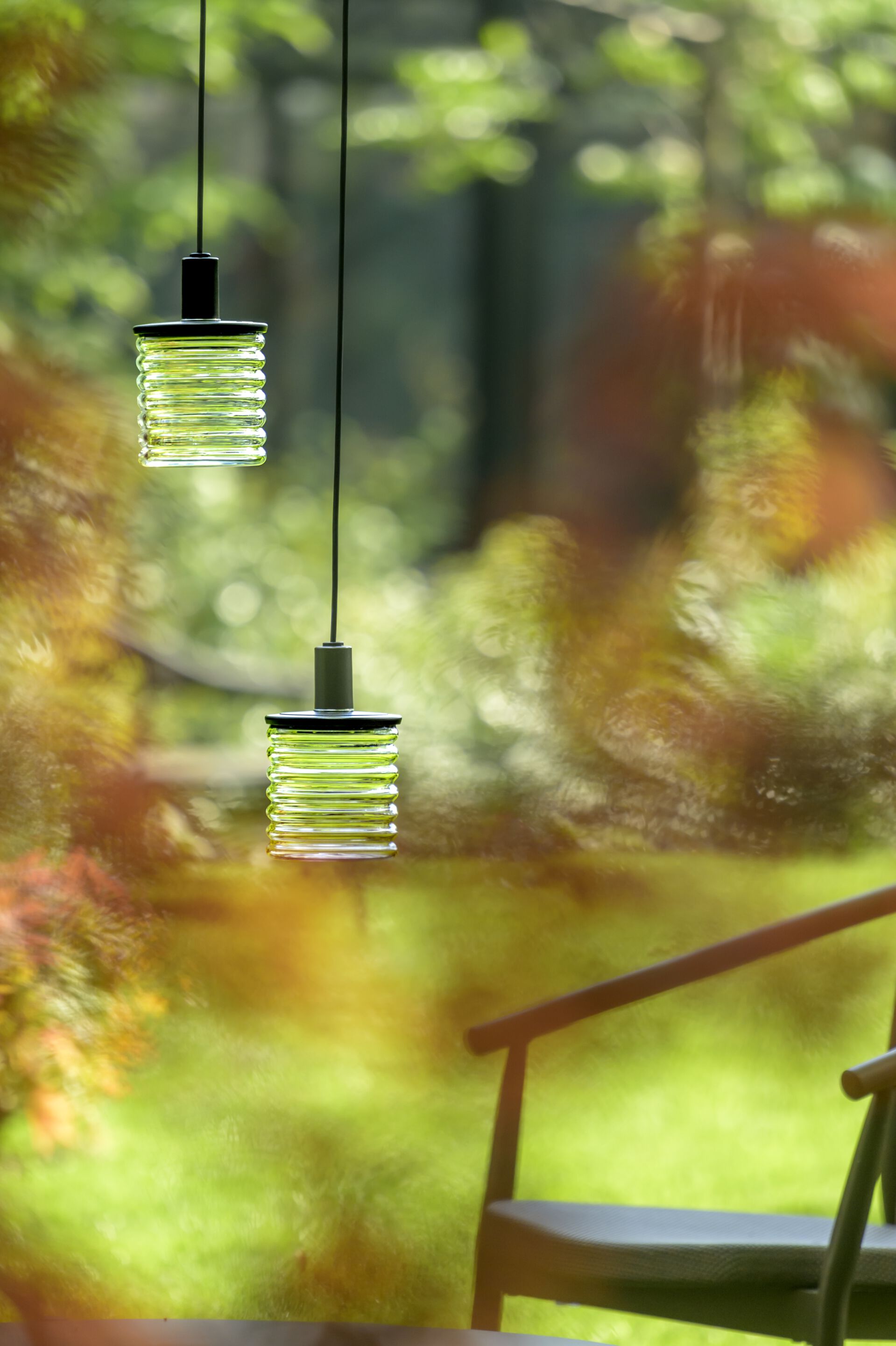 Алюминий и стекло LED открытый подвесной светильник Platek Rippling ARCH-00057492 - Вид №1