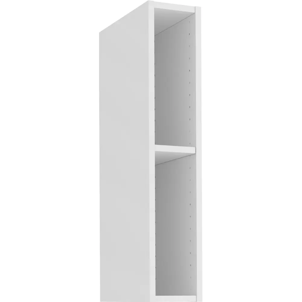 Навесной кухонный шкаф Konsensa белый 15×77×35 см с грузоподъемностью 105 кг 89410809 STLM-1573069