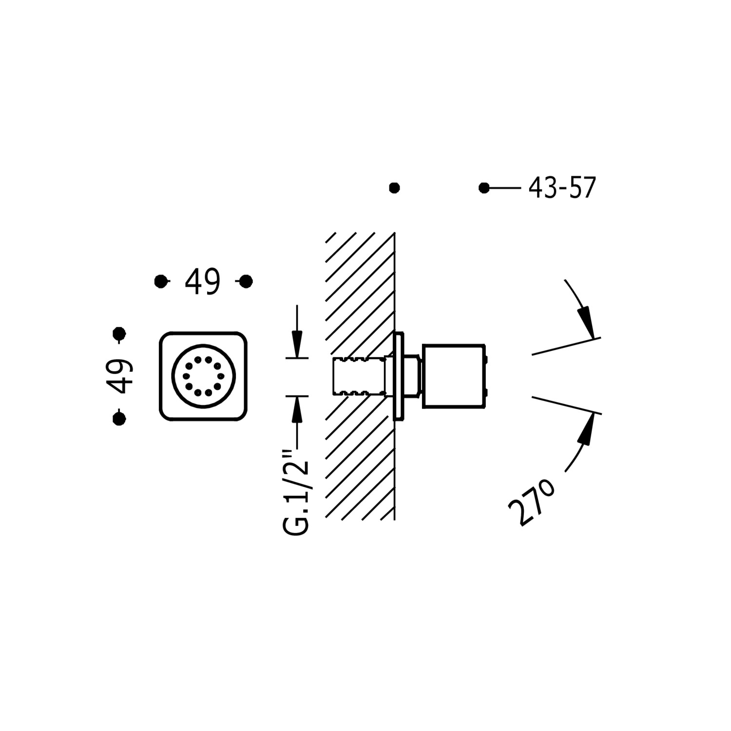 Гидромассажная струя-29951502 TRES Hydromassage - Вид №1