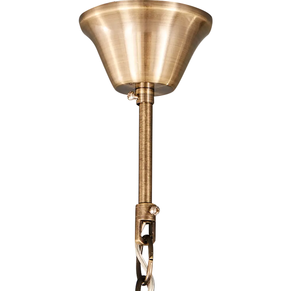 Люстра потолочная Семь огней Илана 6 ламп 18 м² цвет бронза STLM-2207248 - Вид №4