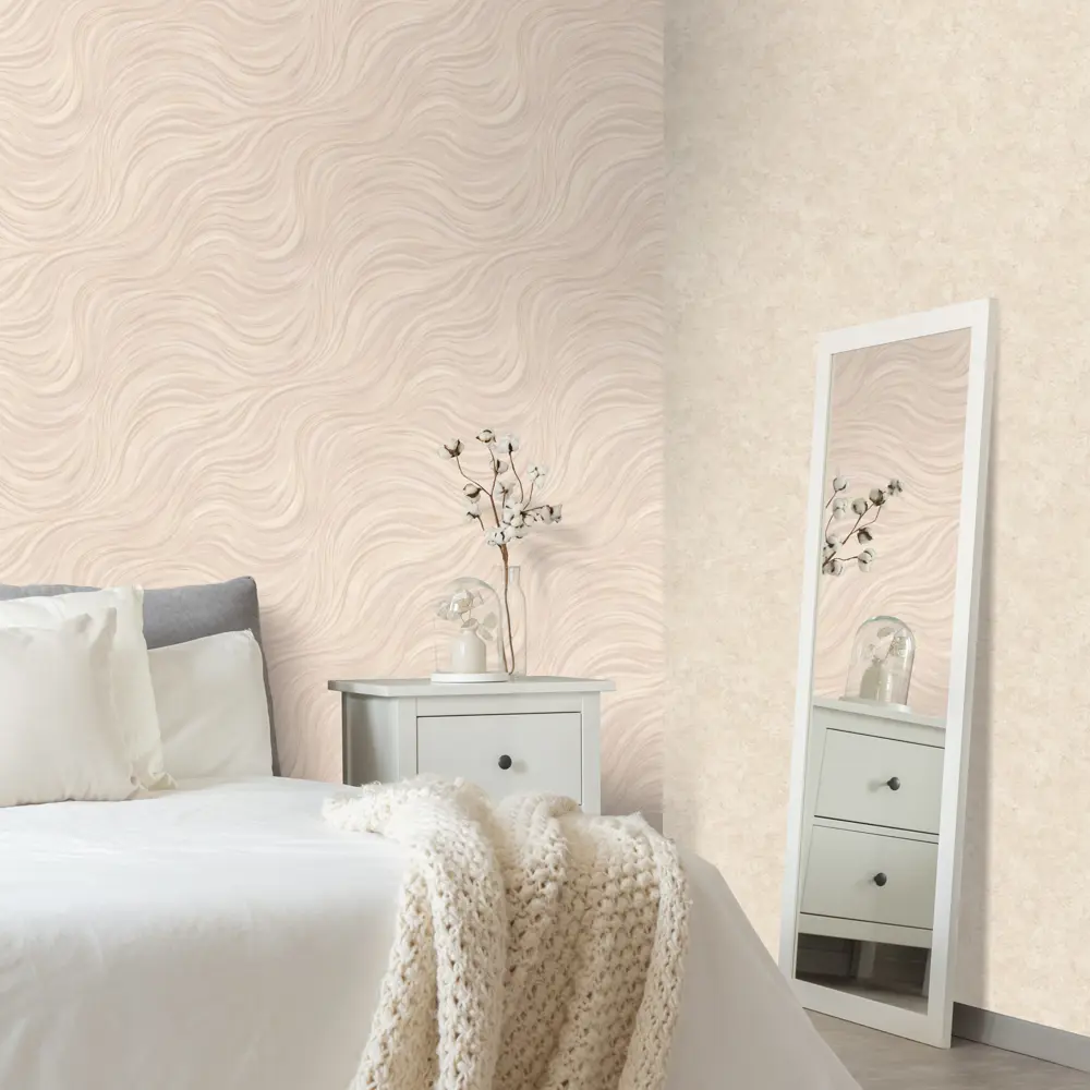 Обои флизелиновые Ornamy Norder бежевые 1.06 м OR8027-01 STLM-2074518 - Вид №3