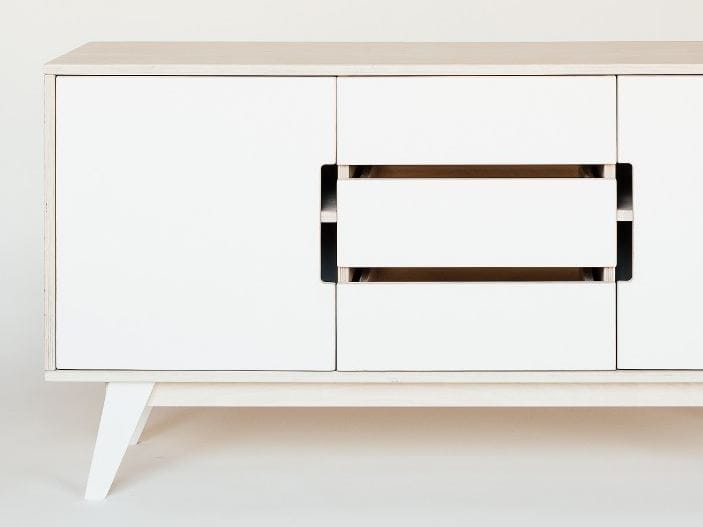 Фанерный шкаф с распашными дверцами с ящиками Radis Huh ARCH-00120060 - Вид №3