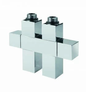 Carlo Poletti V665H10J Держатель прямоугольный, с соединением под стальную трубу.