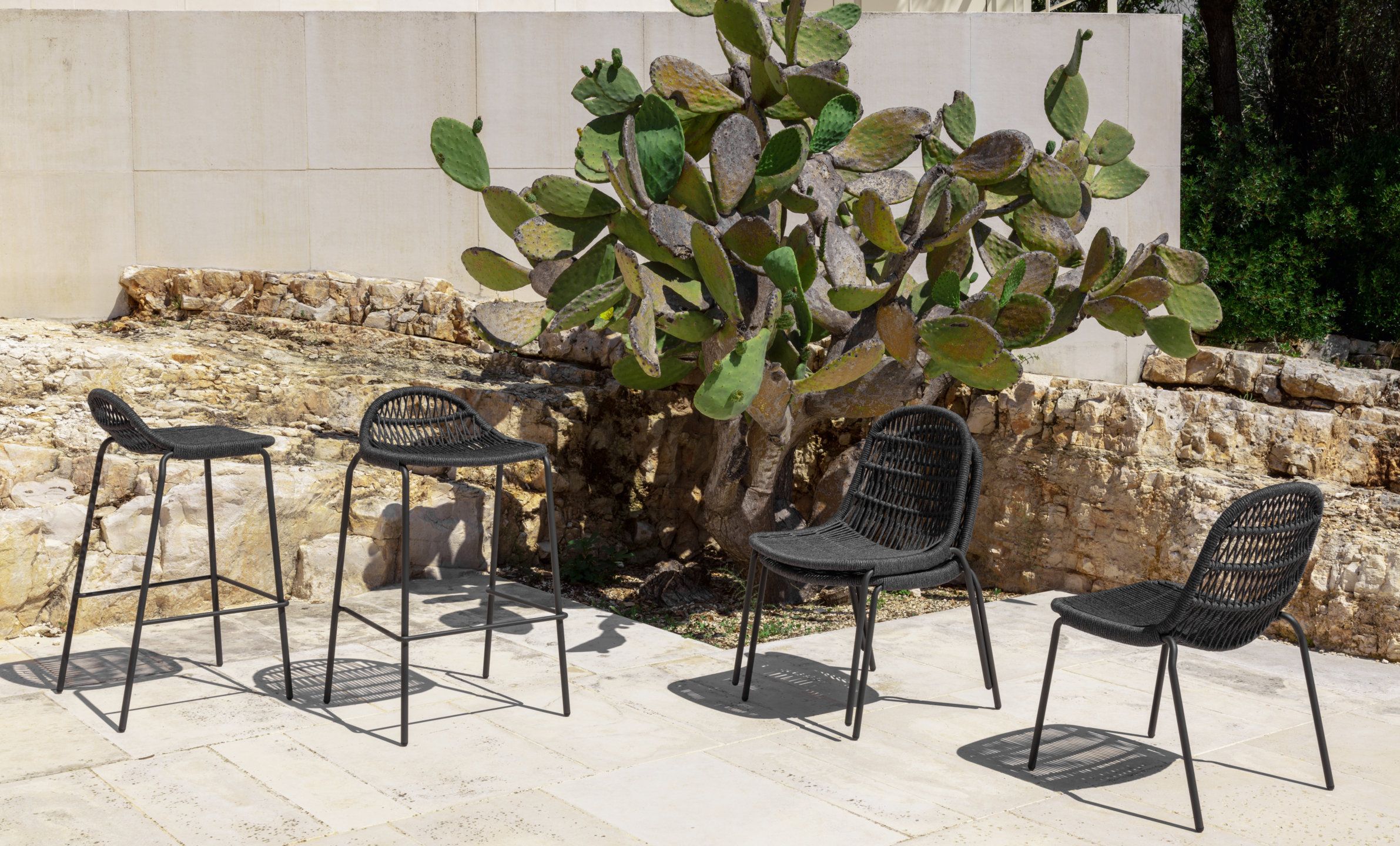 Веревочный садовый стул Talenti Панама ARCH-00064009 - Вид №2