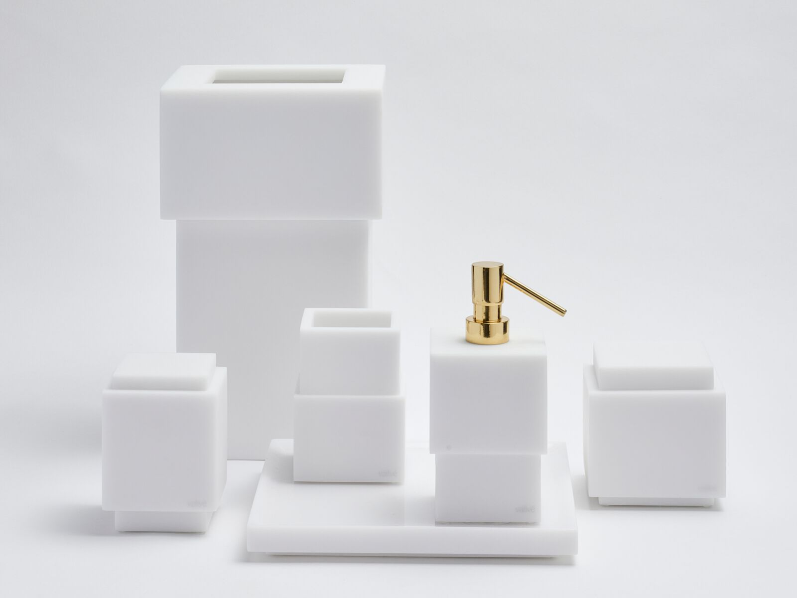 Мусорная корзина из смолы Vallvé метр ARCH-00052563 - Вид №3