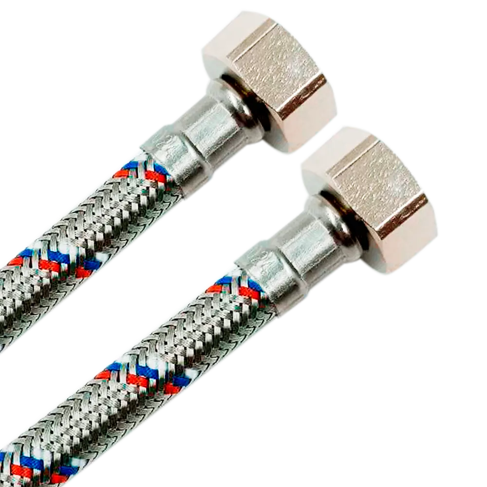 Гибкая подводка РОСТЕРМ для водоснабжения 1/2" 50 см 89409383 STLM-1566476