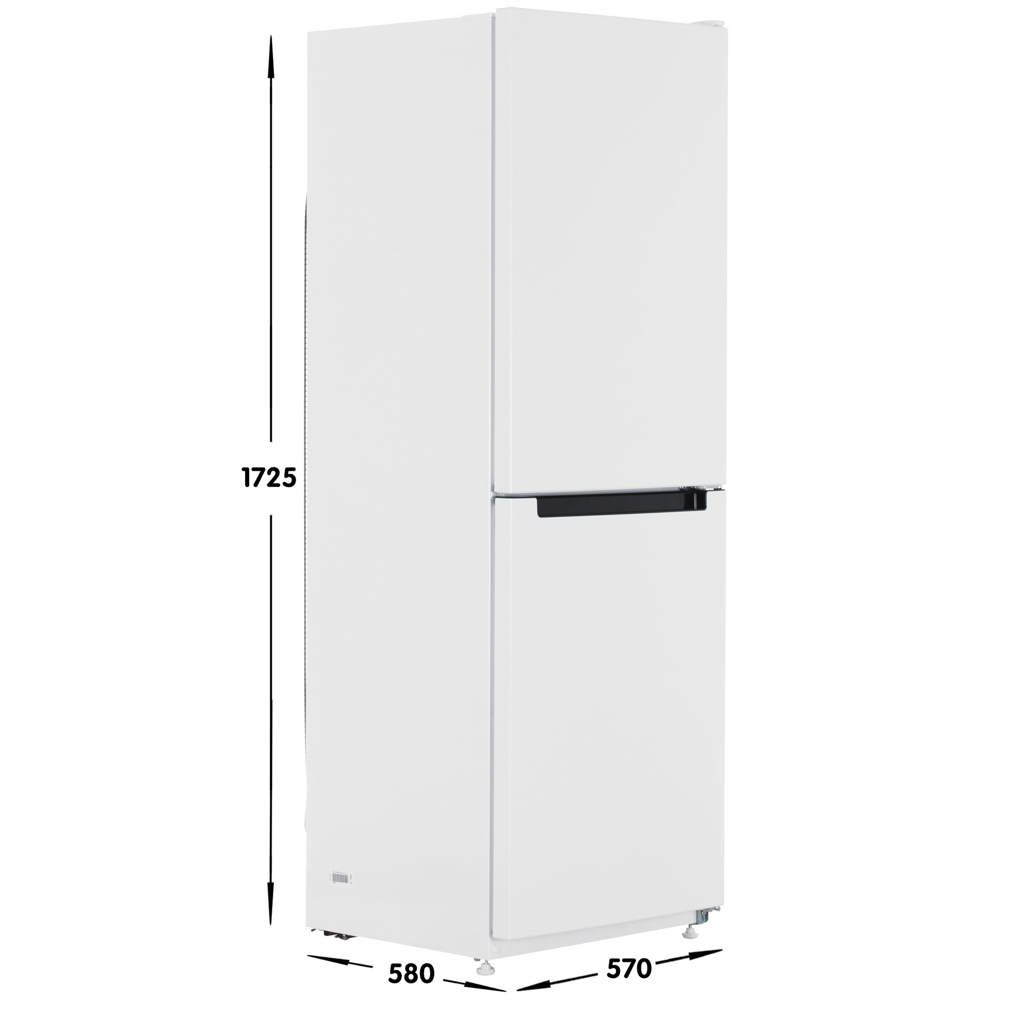 9953426 Холодильник с морозильником   Nordfrost NRB 151 W белый STDN-0116067 - Вид №6