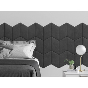 Стеновая панель Velour Grey цвет серый 30х45см 2шт TARTILLA